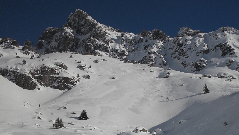 #2 Descente : Bonne poudre au début, ça s Descente : Bonne poudre au début, ça s'alourdit ensuite...