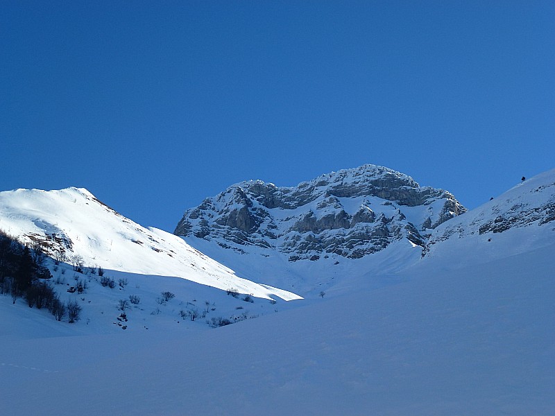 #2 L L'Arcalod : Une trace de ski.