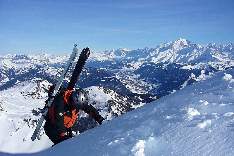 #9 Charvin : Gilles débouche sur l Charvin : Gilles débouche sur l'arête