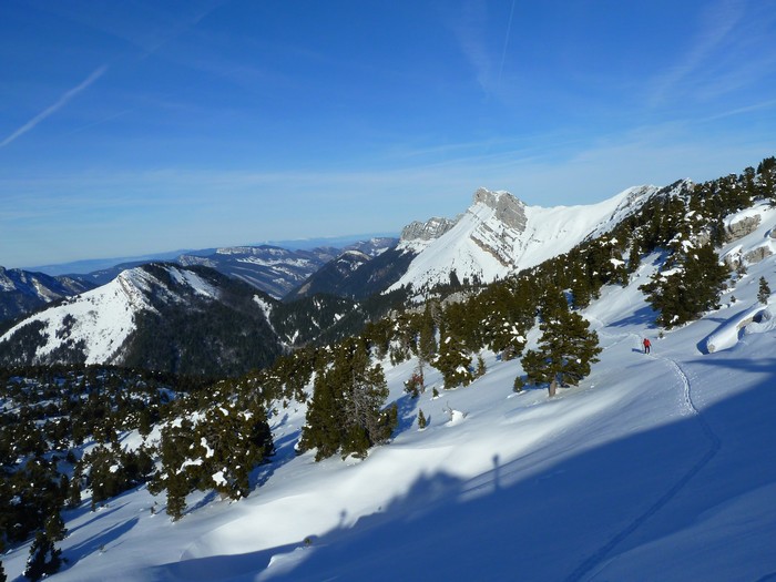 #12 Dent de Crolles : Traversée vers la Dent de Crolles : superbe ! Dent de Crolles : Traversée vers la Dent de Crolles : superbe !
