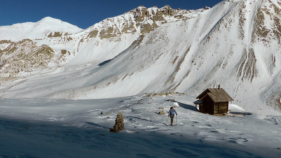 2280m : On repart pour la dernière montée vers le col de la roche trouée