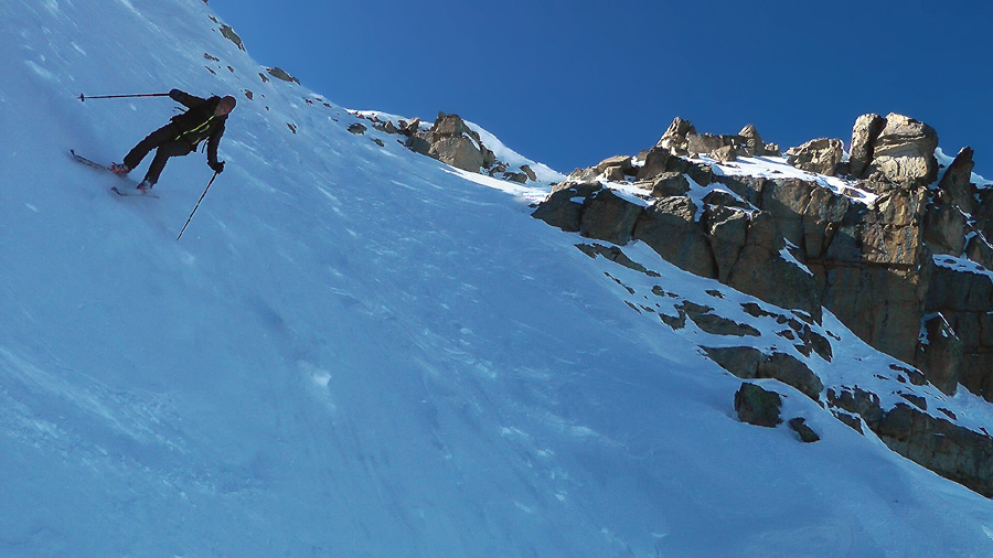 #25 2750m : Patrick enchaine sur le haut 2750m : Patrick enchaine sur le haut