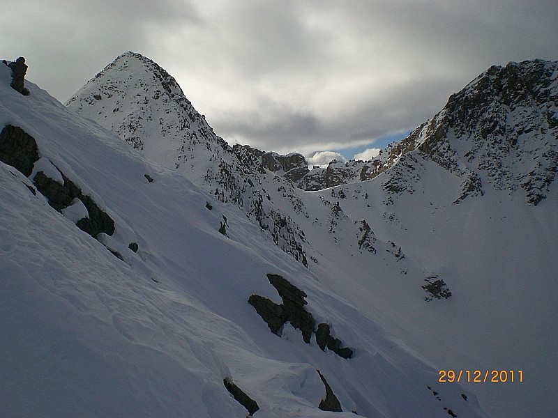 #4 Petit Peygu : Grand Peygu, col des Peygus et sommet S de la crête des Granges. Petit Peygu : Grand Peygu, col des Peygus et sommet S de la crête des Granges.