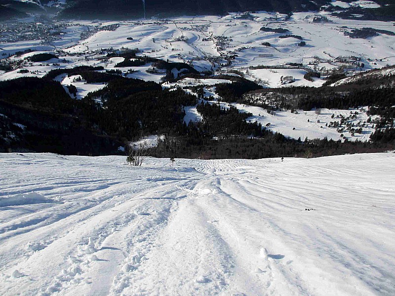 #7 La pente : Bien lourde la neige... La pente : Bien lourde la neige...