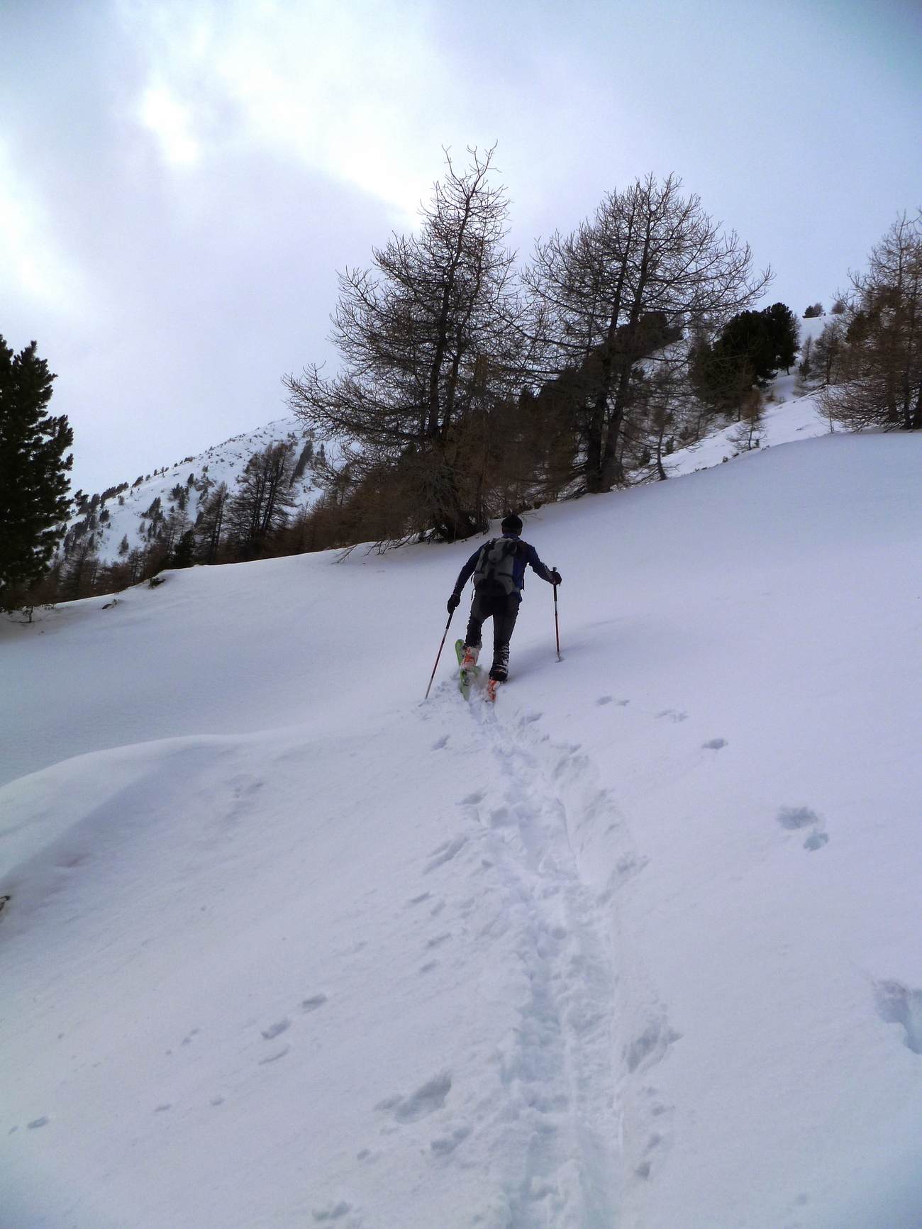 #4 Bonne épaisseur de neige : Ça brasse un petit peut (photo Seb) Bonne épaisseur de neige : Ça brasse un petit peut (photo Seb)