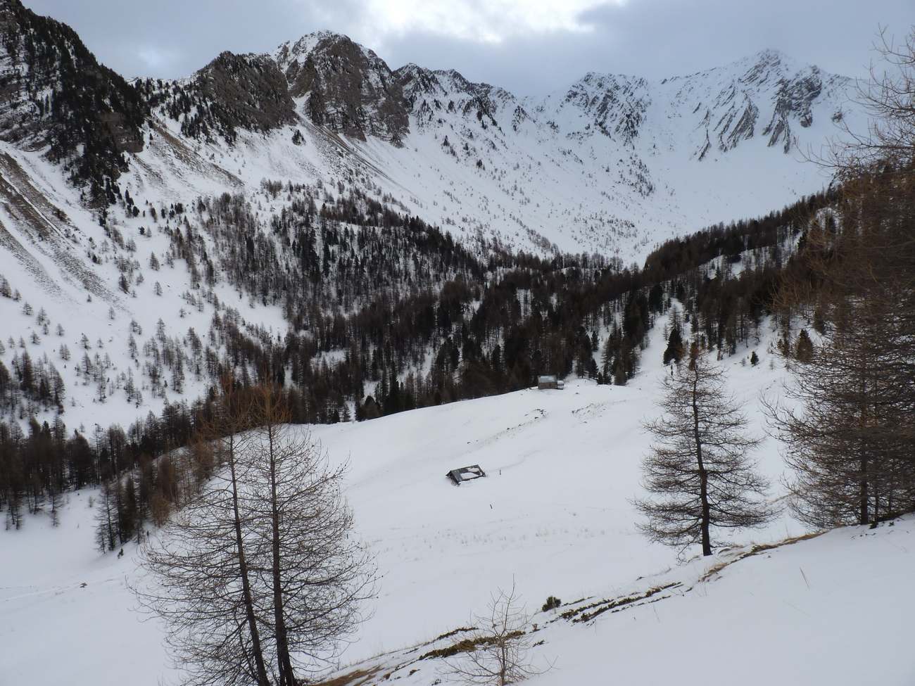#2 Vallon de Siguret : Maigre enneigement Vallon de Siguret : Maigre enneigement
