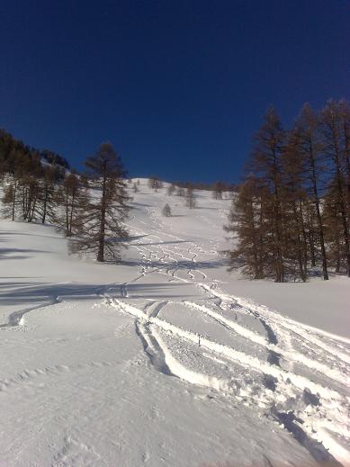 #2 Descente recula : très tracé... Descente recula : très tracé...