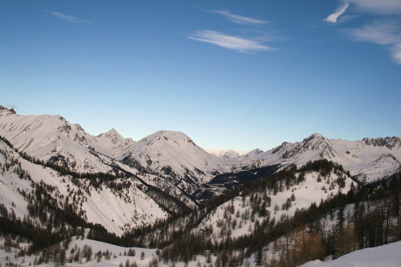 #3 Du col : de gauche à droite: Pic de Beaudouis, le grand Peygu, col d Du col : de gauche à droite: Pic de Beaudouis, le grand Peygu, col d'Izoard, Côte Belle