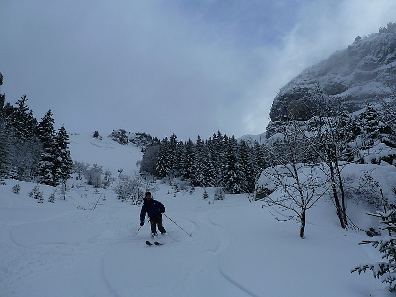 Petite Sambuy : Fin du bon ski, début de la lourdasse...
