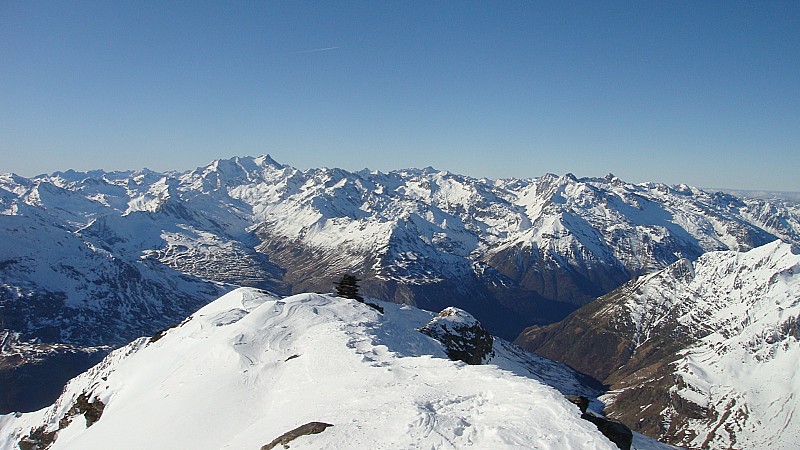 Vers le Vignemale, à l'ouest