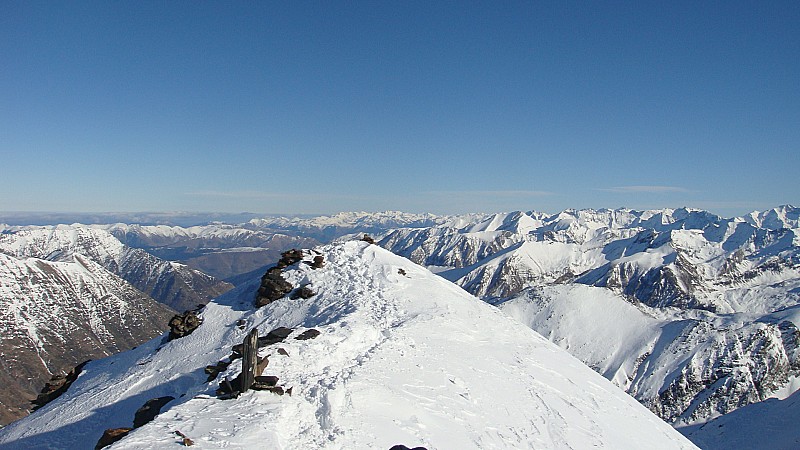 Vers Piau Engaly, à l'est