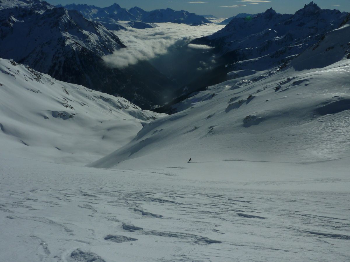 #11 Poudre au sud : super ski en redescendant au pied de l Poudre au sud : super ski en redescendant au pied de l'Aigleton