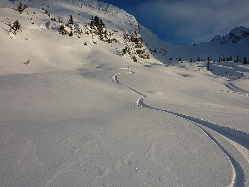 #8 Bas de la combe : Pour profiter du soleil couchant. Bas de la combe : Pour profiter du soleil couchant.