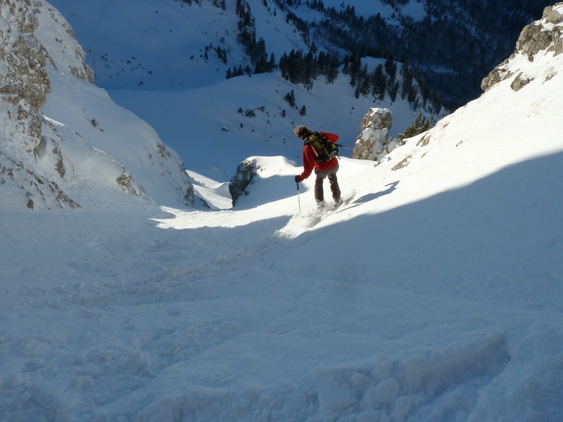 #19 Pte de Chalune : Thermos, couloir inférieur Pte de Chalune : Thermos, couloir inférieur