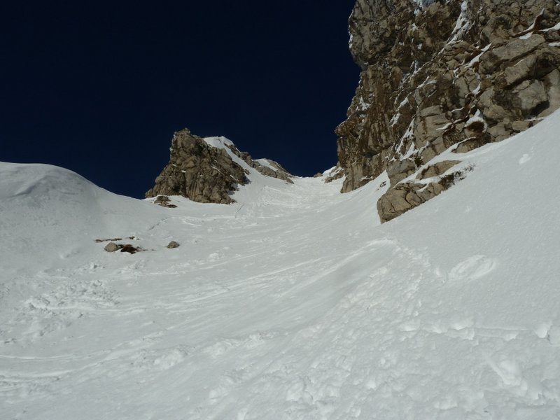 #18 Pte de Chalune : Thermos, couloir supérieur Pte de Chalune : Thermos, couloir supérieur
