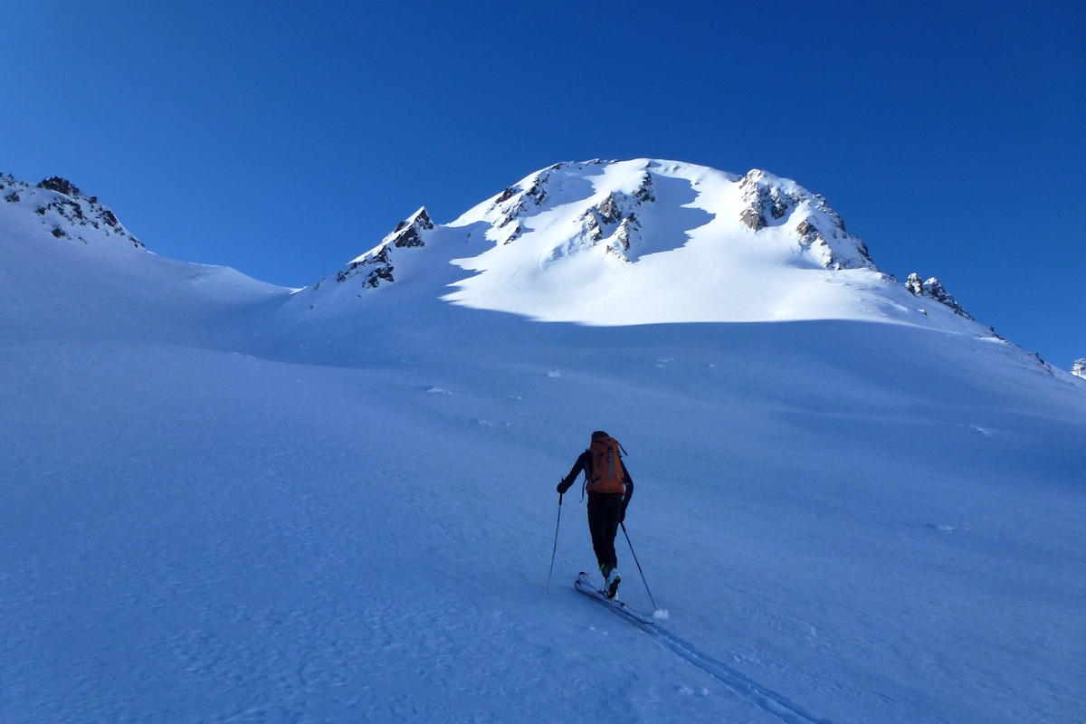 #5 Approche du col de la Lavoire : Sous le Gros Rocher. Approche du col de la Lavoire : Sous le Gros Rocher.