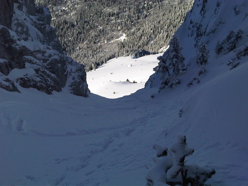 #6 Couloir W : Merci aux deux traceurs juste devant moi ! Couloir W : Merci aux deux traceurs juste devant moi !