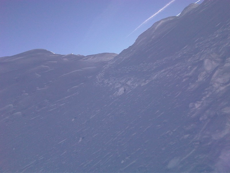 #8 Passage col de Bellefont : Déchaussage sur 20 m, mais sans problème Passage col de Bellefont : Déchaussage sur 20 m, mais sans problème