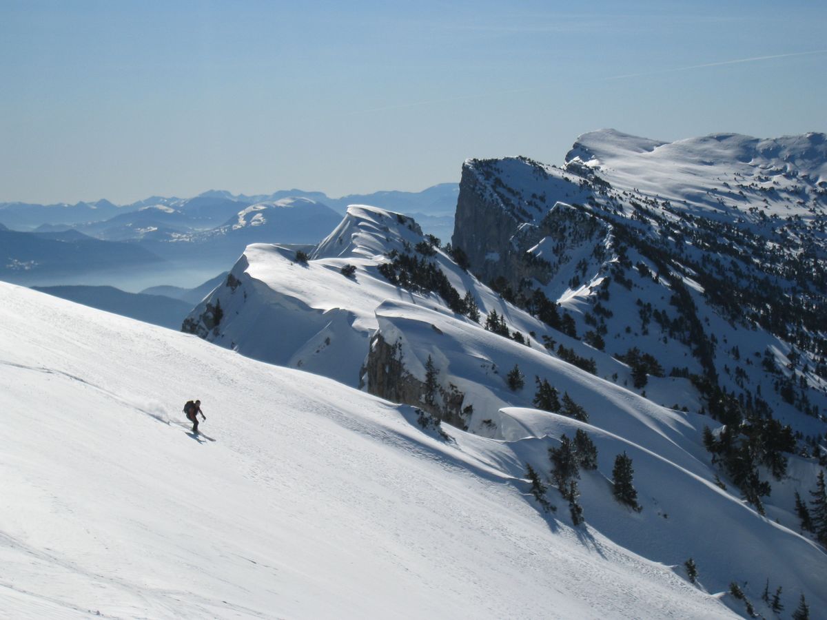 #29 une descente en poudre pendant la pause casse croute ! une descente en poudre pendant la pause casse croute !