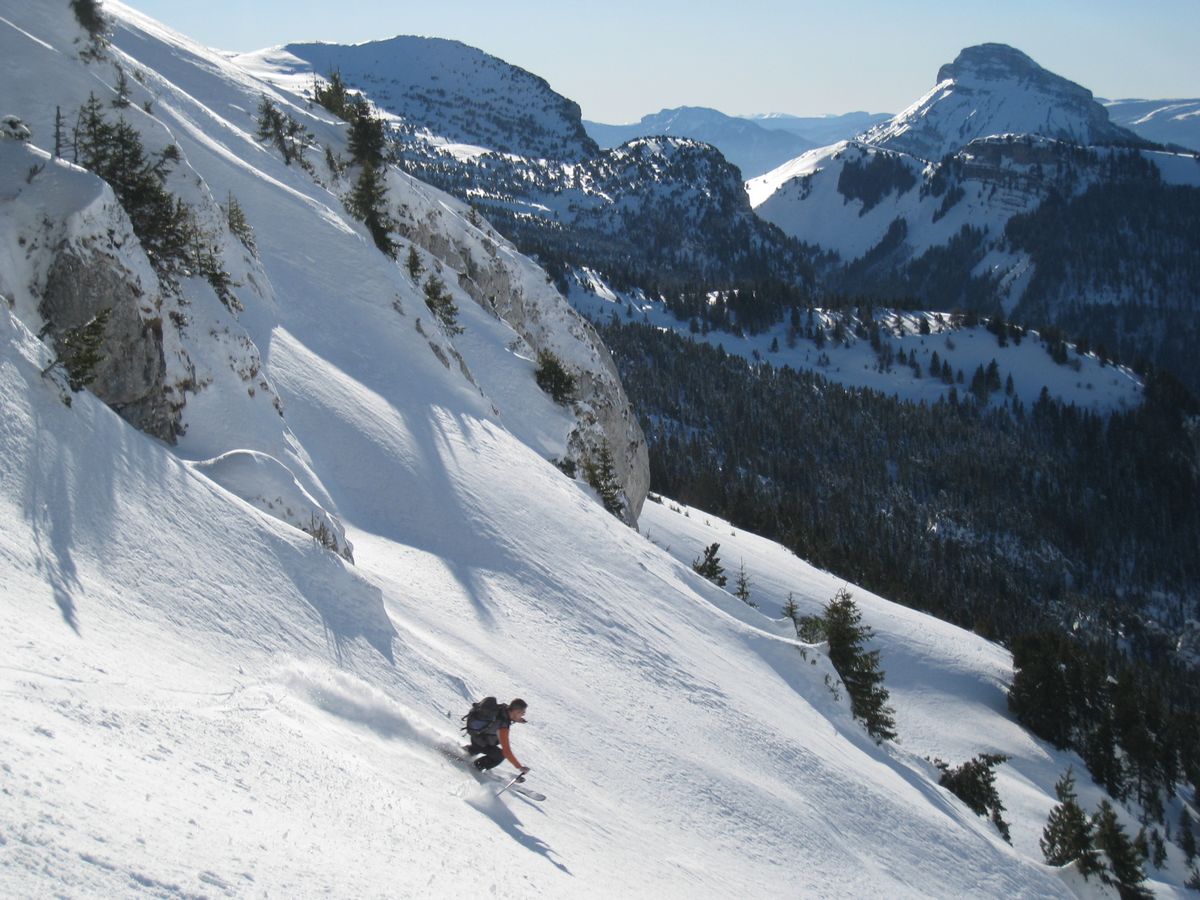 #33 ride devant Chamechaude ride devant Chamechaude