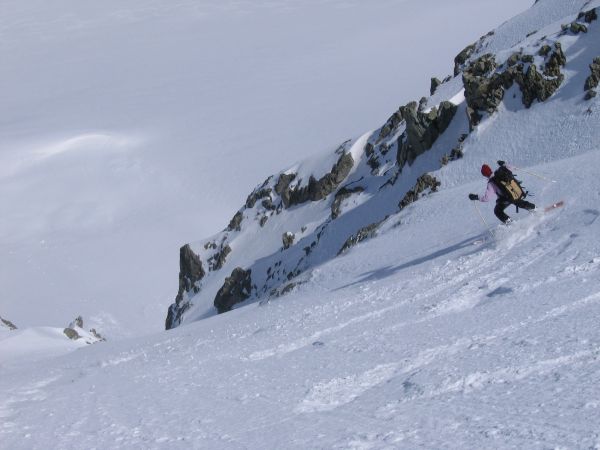 #8 Bas du couloir du Crozet : Ensuite on se lâche plus facilement Bas du couloir du Crozet : Ensuite on se lâche plus facilement
