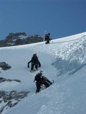 #4 Col Claire : Un peu plus haut. Col Claire : Un peu plus haut.