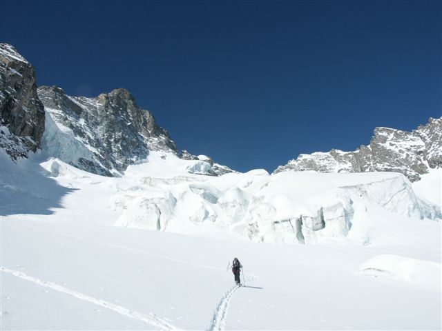 #2 Col Claire : Sur le glacier du Lautaret. Col Claire : Sur le glacier du Lautaret.
