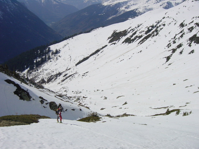 #9 Col de la Vache : Remontée au Col de la Vache Col de la Vache : Remontée au Col de la Vache