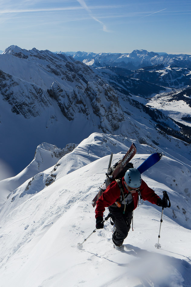 #6 Arête terrminale : ca passe sans crampons Arête terrminale : ca passe sans crampons