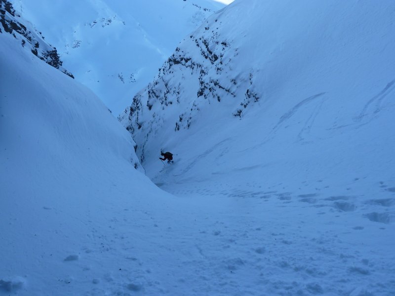#18 Pte d Pte d'Areu : Le haut du couloir