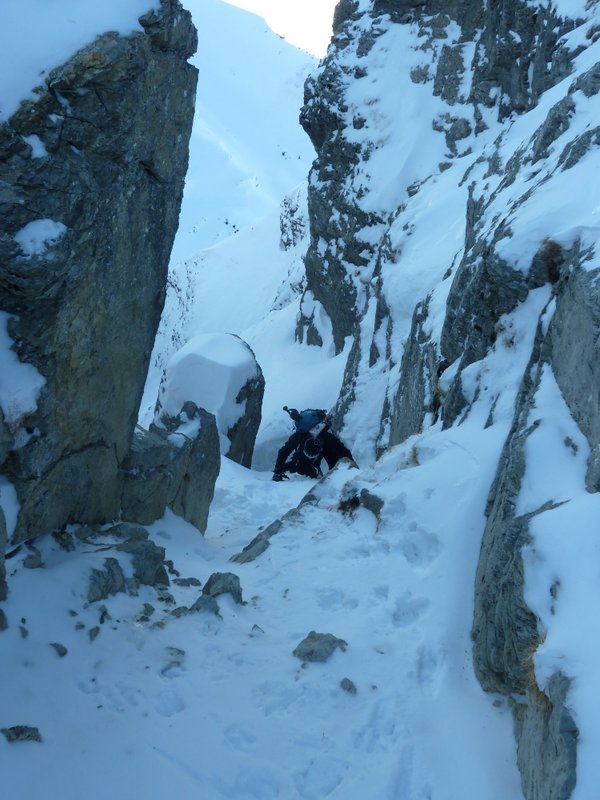 #15 Pte d Pte d'Areu : Sortie du couloir