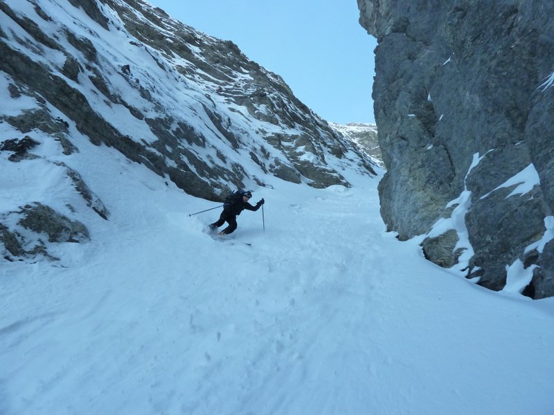 #19 Pte d Pte d'Areu : Partie médiane du couloir
