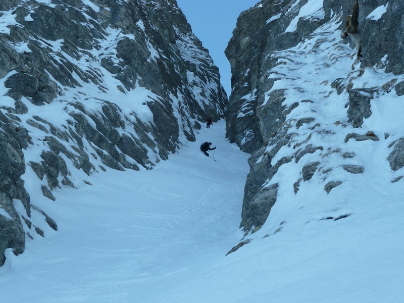 #22 Pte d Pte d'Areu : Le bas du couloir