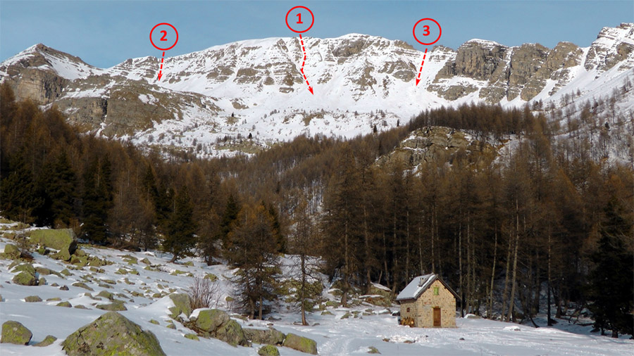 #1 2050m : couloir 1 fait ce jour 2050m : couloir 1 fait ce jour
