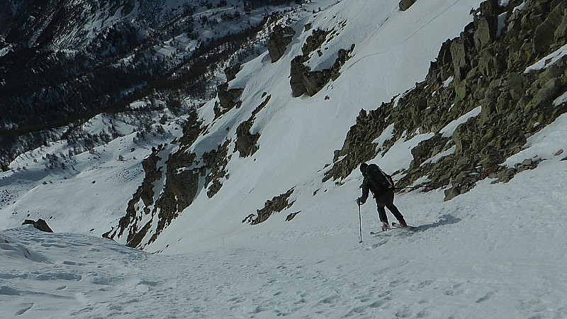 2650m : Patrick enchaine sur une transfo un peu plus revenue