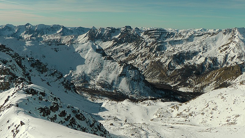 #15 2856m : vue vers Estenc 2856m : vue vers Estenc