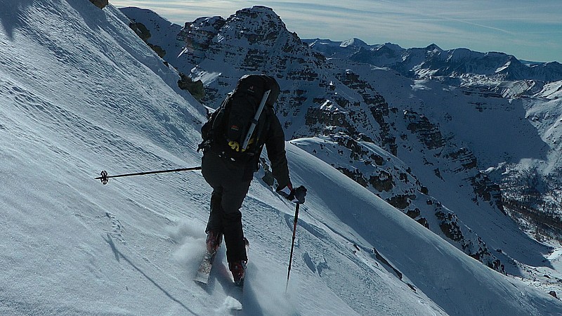 2856m : début de la descente