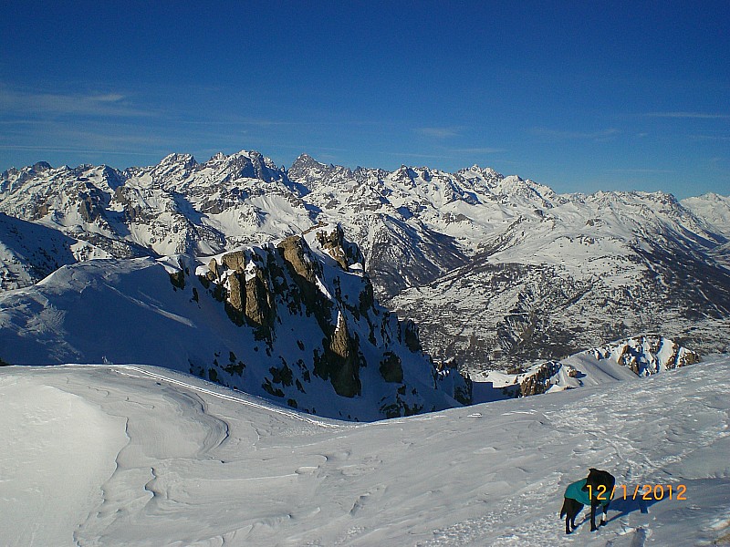 #2 Crêtes des Granges : Beau temps sur les Ecrins. Crêtes des Granges : Beau temps sur les Ecrins.