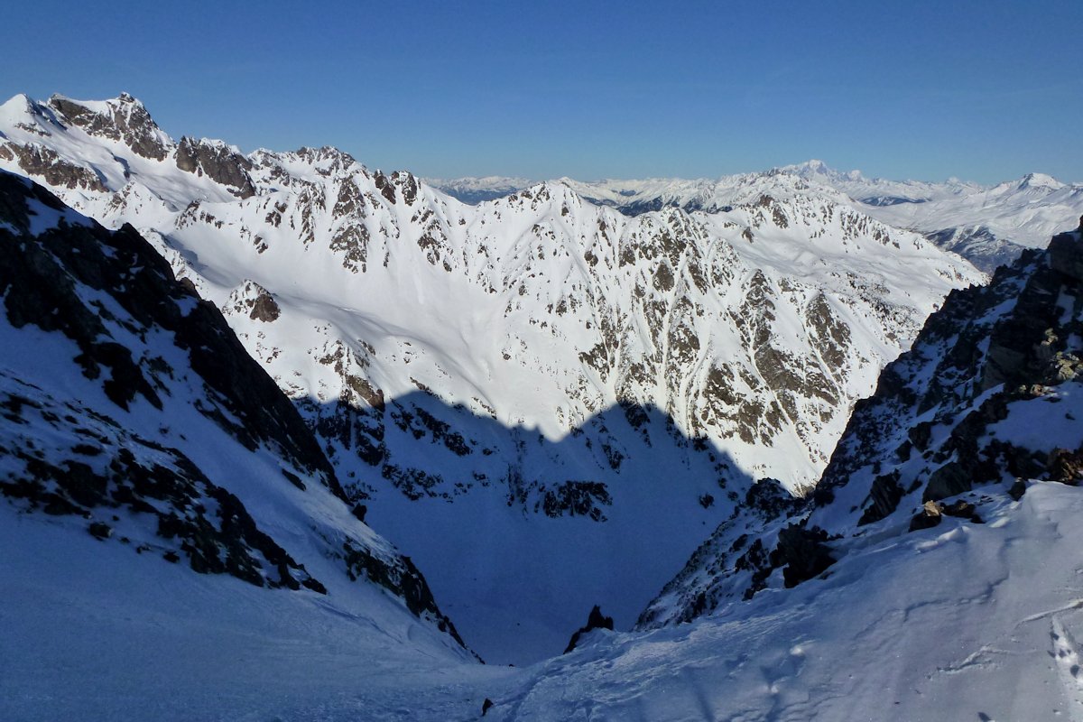 #19 L L'envers du décor : Le haut du couloir Nord de la brèche est complètement vitrifié.