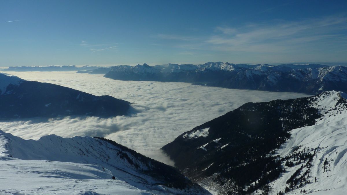 Bauges : les vallées n'ont pas vu le soleil aujourd'hui