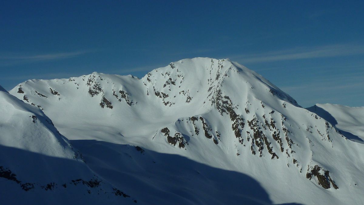 Mirantin face Sud : la 1ere descente du jour