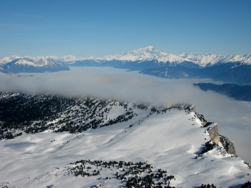 #4 Aulp du Seuil : Le Mont Blanc nous surveille... Aulp du Seuil : Le Mont Blanc nous surveille...
