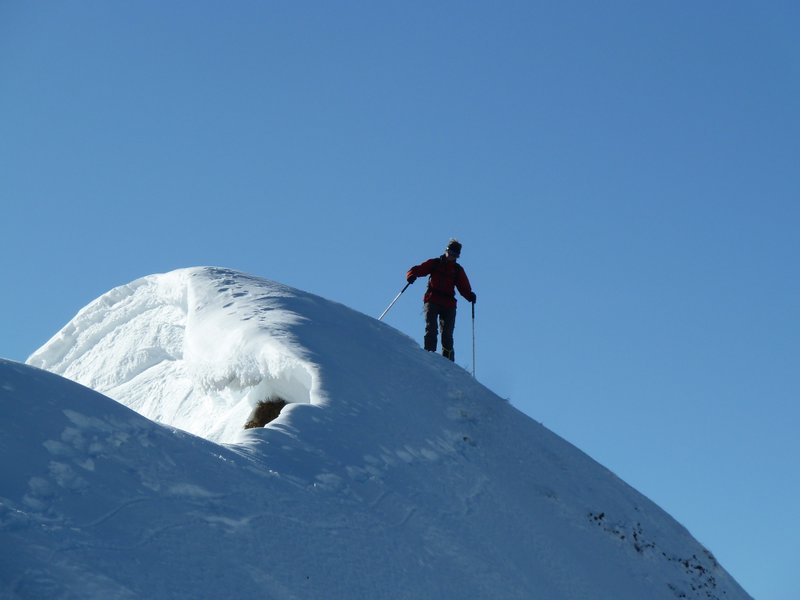 #6 Arlicots : Départ à ski du sommet des Arlicots Arlicots : Départ à ski du sommet des Arlicots