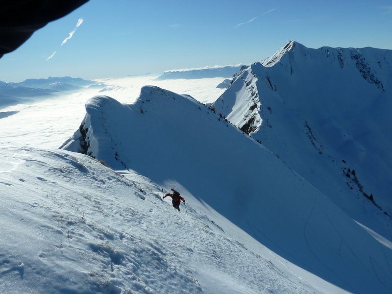 #14 Arces : Arrivée au sommet des Arces Arces : Arrivée au sommet des Arces