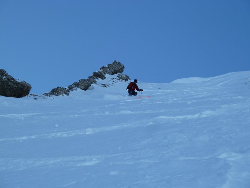 #8 Arlicots : Couloir N en bonne neige Arlicots : Couloir N en bonne neige