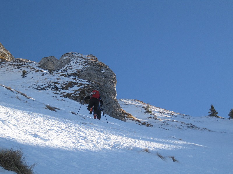 #3 pente raide et neige dure pente raide et neige dure