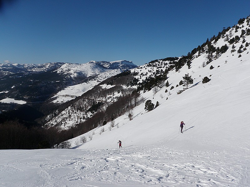 #2 Montée au Barral : Belle pentes Montée au Barral : Belle pentes