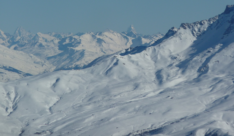 #12 Cervin dans le fond : journée sans nuage et sans vent Cervin dans le fond : journée sans nuage et sans vent
