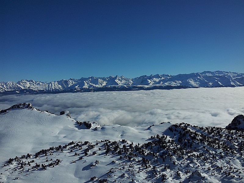 #26 petite vue d petite vue d'ensemble : mer de nuage! miam