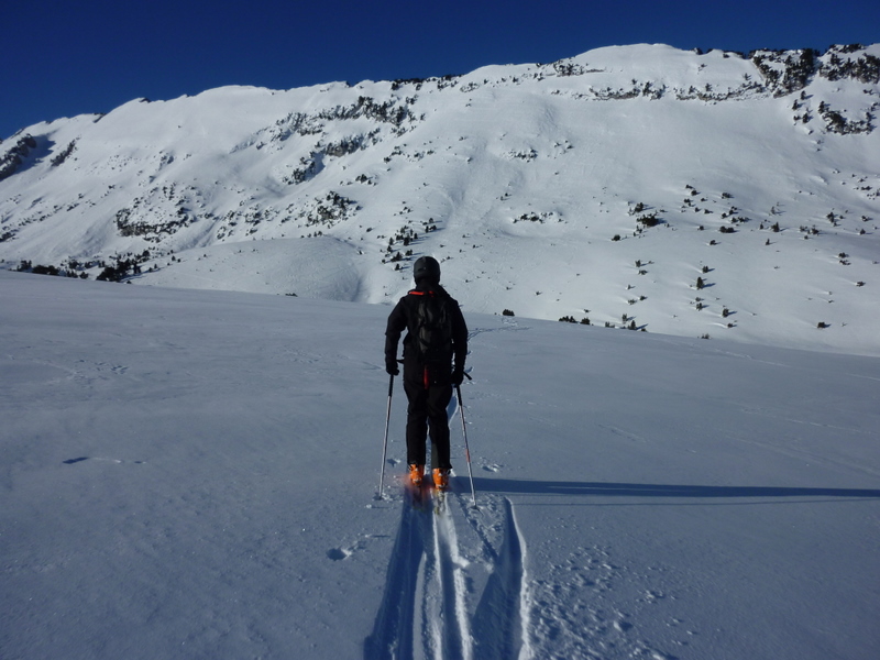 #15 Vallon de Marcieu : Traversée du vallon avant de monter vers la crête des lances de Malissard. Vallon de Marcieu : Traversée du vallon avant de monter vers la crête des lances de Malissard.